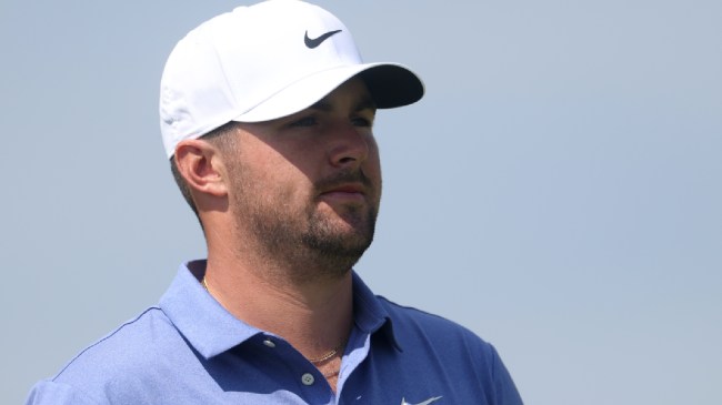 Chris Gotterup at the British Open