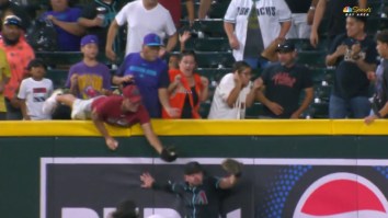 Arizona Diamondbacks Fan Sacrifices Body To Continue Menacing Streak Of Game Stoppages