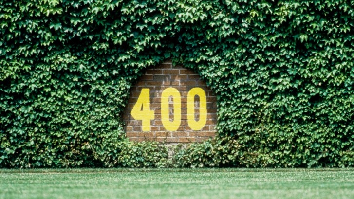 ivy in wrigley field outfield