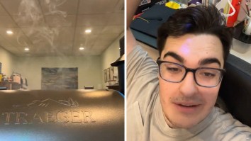 ‘Going Out Like A Man’: Man Fires Up His Traeger Grill Inside. Here’s Why That’s A Big No-No