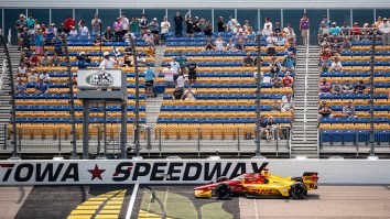 Absolutely Nobody Showed Up To Watch IndyCar At Iowa Speedway As Pathetic Crowd Proves NASCAR Is Still King