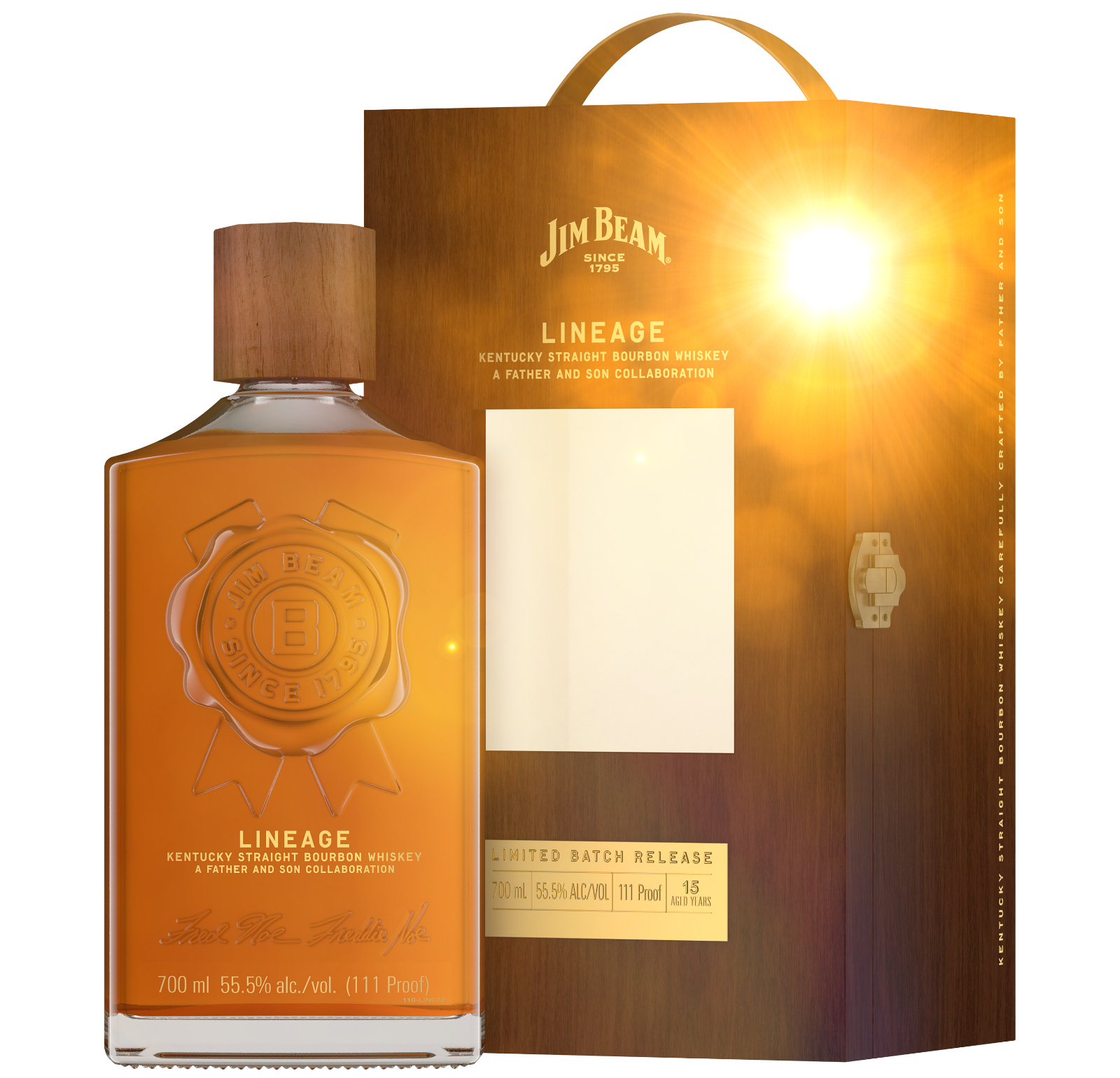 Jim Beam Lineage Batch #2, A Kentucky Straight Bourbon Whiskey