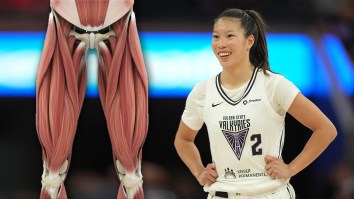 Kate Martin Ogles WNBA Teammate’s Monster Quad Muscles While Kaitlyn Chen Lives In The Gym