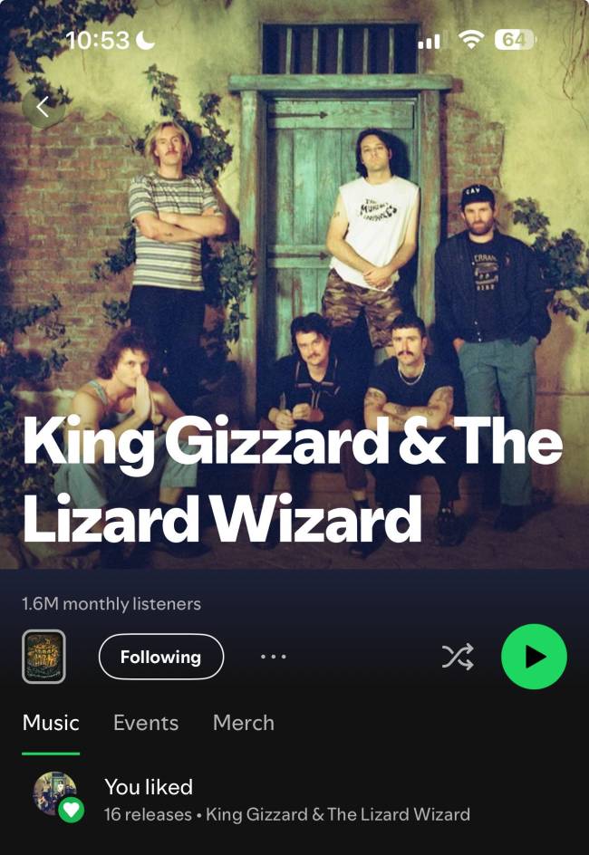 King Gizzard and The Lizard Wizard on Spotify