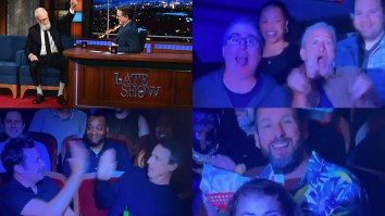 David Letterman Rips CBS Over Canceling Stephen Colbert; Army Of Celebs Including Late Night Hosts Show Up At First Taping After The News