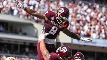 Texas A&M Football Star’s Arrest Photo Goes Viral: ‘Happiest Mugshot Ever’
