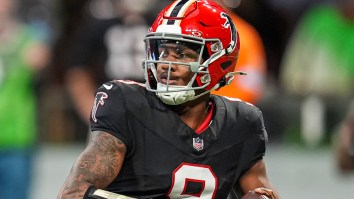 Michael Penix Jr.’s Fiancée Captured The Moment He Learned He Was Starting For The Falcons While Waiting For A Hot Dog At Costco