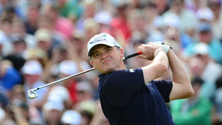 Paul Lawrie at the 2012 Open Championship on the 5th hole