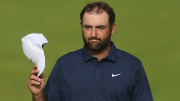 TaylorMade Unconvincingly Edits Scottie Scheffler’s Thinning Hairline In Post Celebrating British Open Win