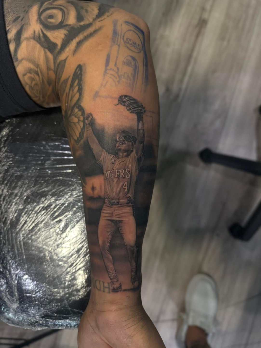 Steven Milam LSU Baseball Tattoo