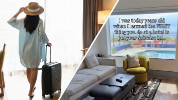 ‘I Was Today Years Old’: Traveler Shares The 1 Place You Should Keep Your Luggage When In A Hotel Room—It’ll Surprise You