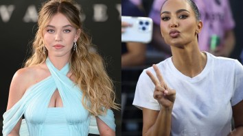 Sydney Sweeney Getting A Bunch Of Attention From Dudes At Jeff Bezos’ Wedding Apparently Triggered Kim Kardashian