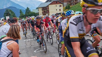 Tour De France Riders Barely Escape Disastrous Wreck As Spectators Swarm Streets In Harrowing POV Video