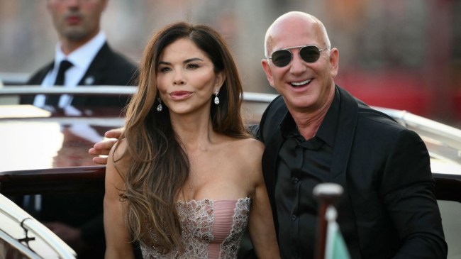 Jeff Bezos and Lauren Sanchez