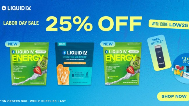Liquid IV Labor Day Sale
