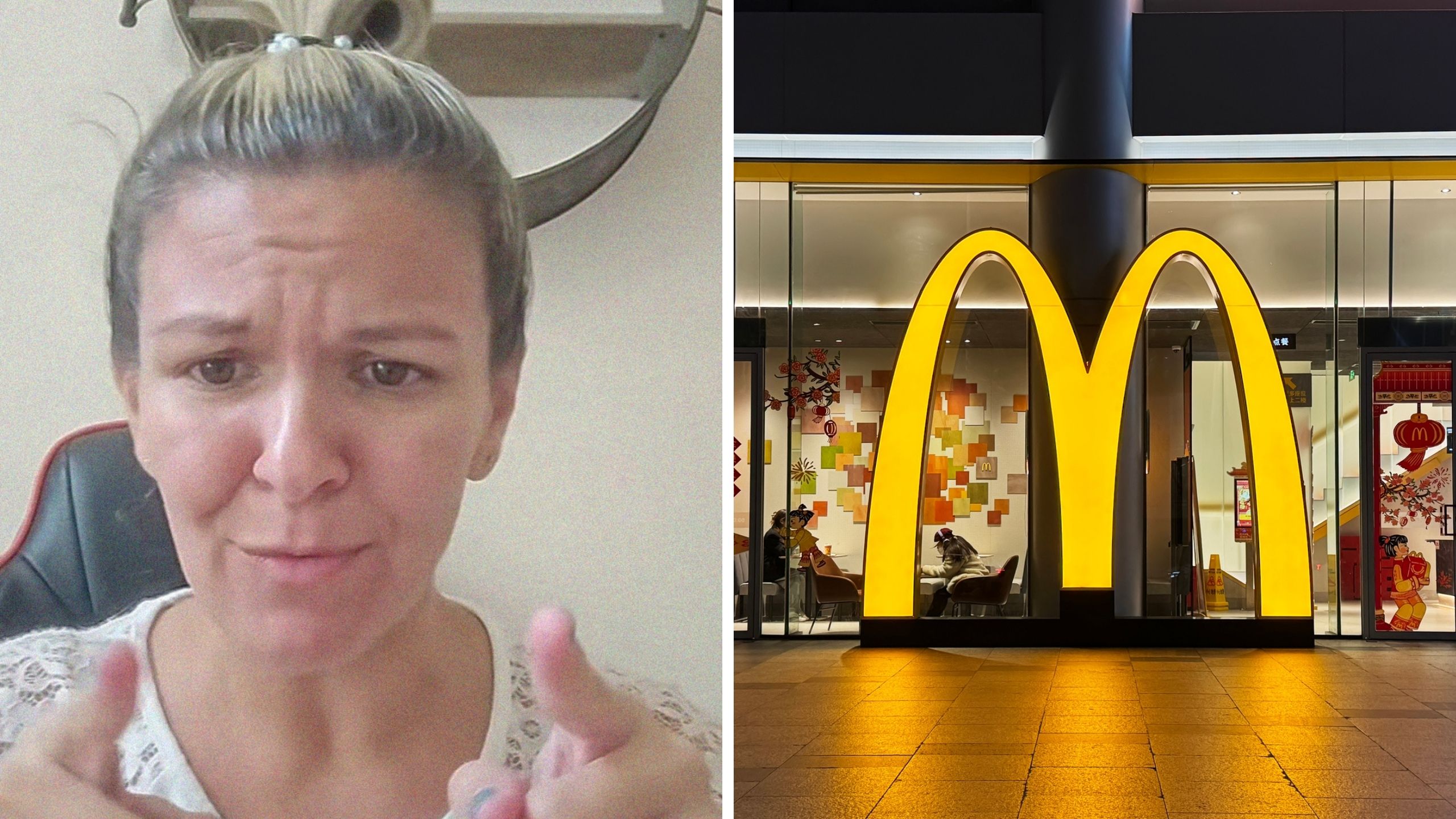 Florida teens step in a biohazard in a McDonald’s lobby