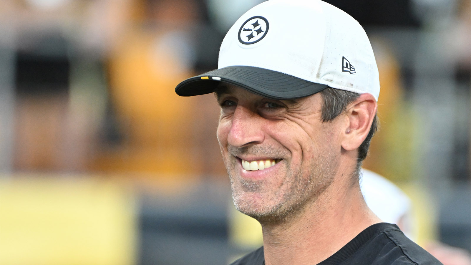 Aaron Rodgers with the Pittsburgh Steelers