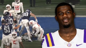 LSU’s Star Transfer Safety AJ Haulcy Suspended For Fighting After Clemson Reporter Snitched