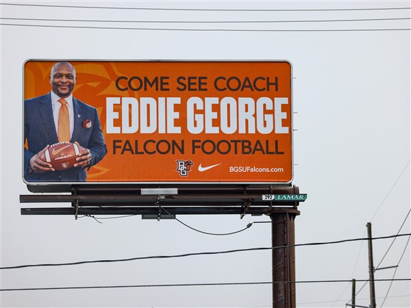 Eddie George Billboard Toledo Bowling Green