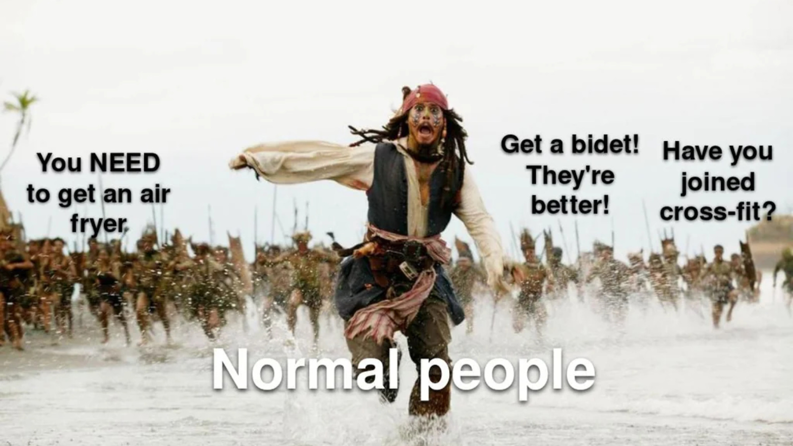 funniest meme of the week joke about Captain Jack Sparrow