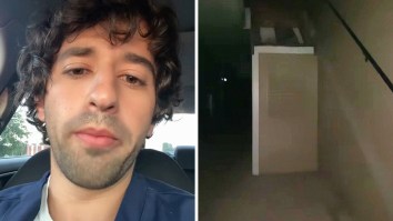 ‘I Live Up Here’: Man Gets To His Apartment. The Stairs Aren’t There Anymore And He Lives On The Second Floor