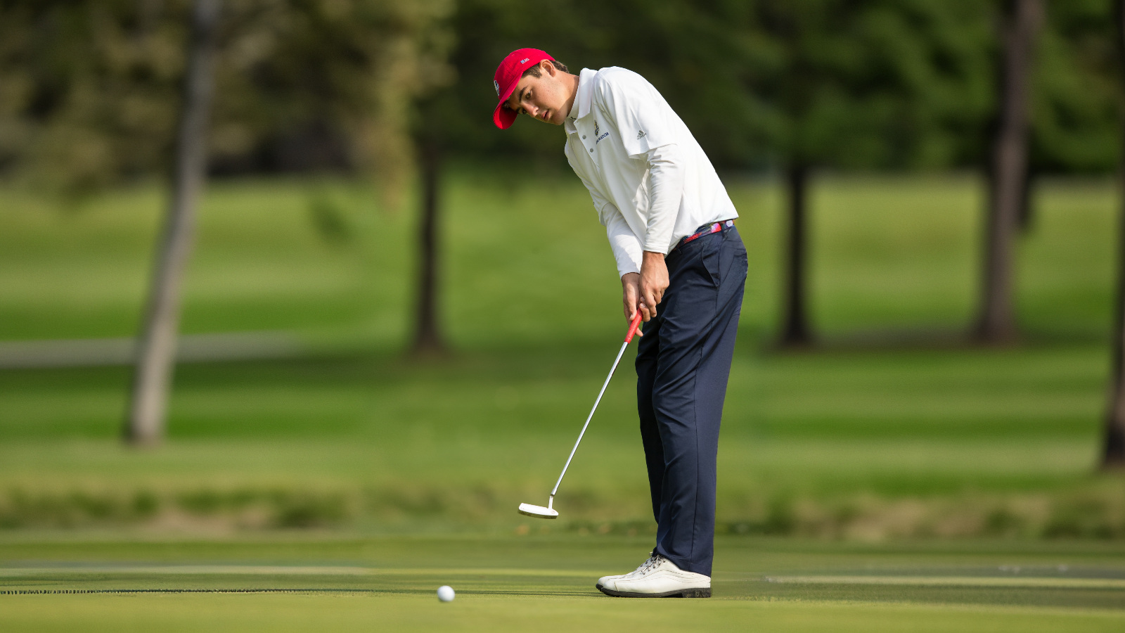 Scottie Scheffler at Olympia Fields in 2012 during Junior Ryder Cup