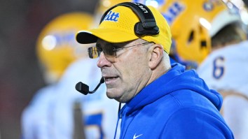 Pitt Football Coach Seemingly Shades Former Player For Bailing Hours After Demotion