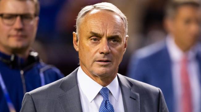 MLB commissioner Rob Manfred