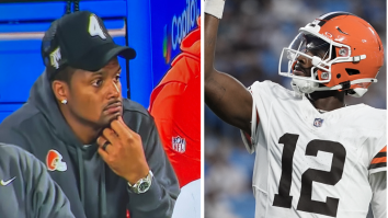 Deshaun Watson & Dillon Gabriel Looked Depressed Watching Shedeur Sanders’ Impressive NFL Debut