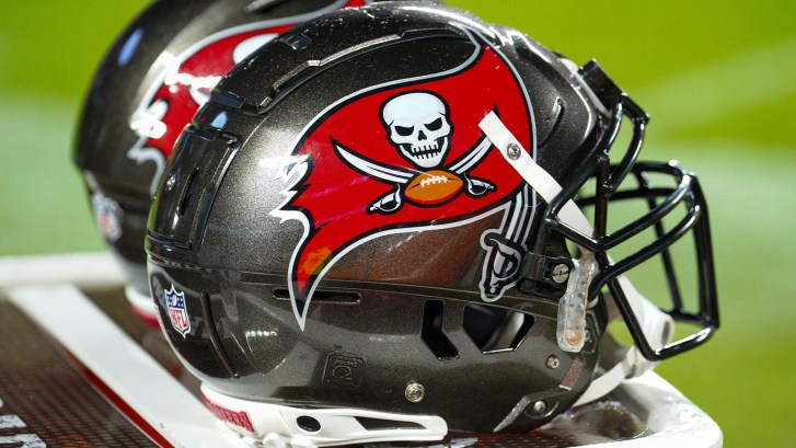 Tampa Bay Buccaneers helmet