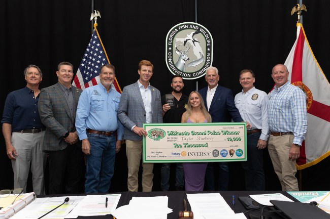 2025 Florida Python Challenge winner Taylor Stanberry