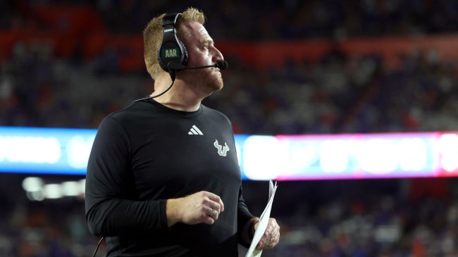 USF Bulls football coach Alex Golesh