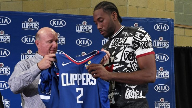 Steve Ballmer LA Clippers Kawhi Leonard