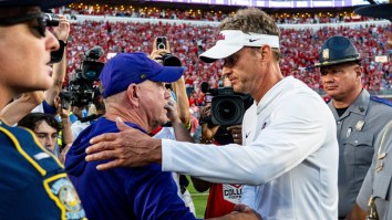 Lane Kiffin Viciously Trolls LSU’s Brian Kelly After Ole Miss Upset Win