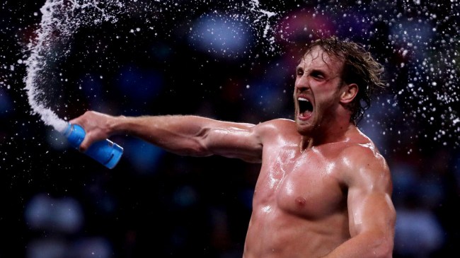 Logan-Paul-celebrates-during-the-WWE-SummerSlam