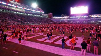 Huge College Football Upset Marred By Massive Fine To School Due To Fan Behavior