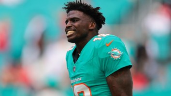 Tyreek Hill Is Already Losing His Mind On The Sidelines During Miami Dolphins’ Terrible Offensive Performance