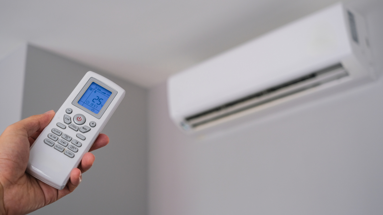 indoor air conditioner with remote control