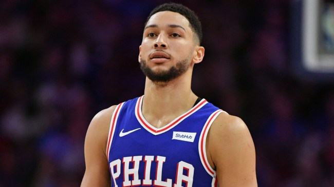 Ben Simmons on the 76ers