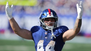The State Of Cam Skattebo’s Jersey After Playing On An Artificial Turf Field Confirms He Is A Certified Psychopath