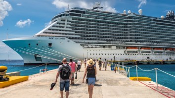 Cruise Ship Passenger Arrested After Allegedly Jumping Overboard To Avoid Paying The $16K He Lost Gambling On The Boat