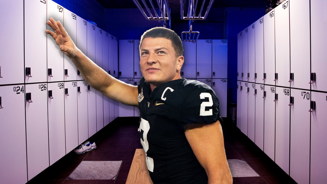 Diego Pavia Vanderbilt Football Locker Room