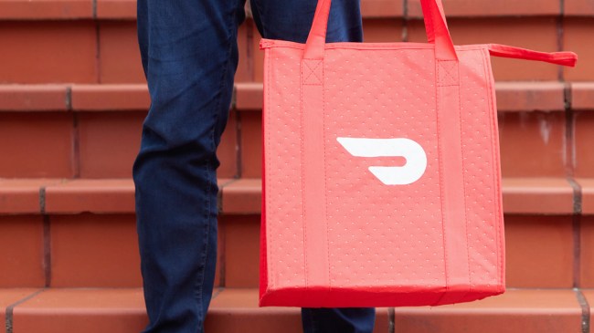 DoorDash delivery bag