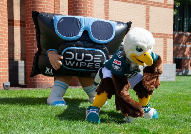 DUDE Wipes and the Philadelphia Eagles