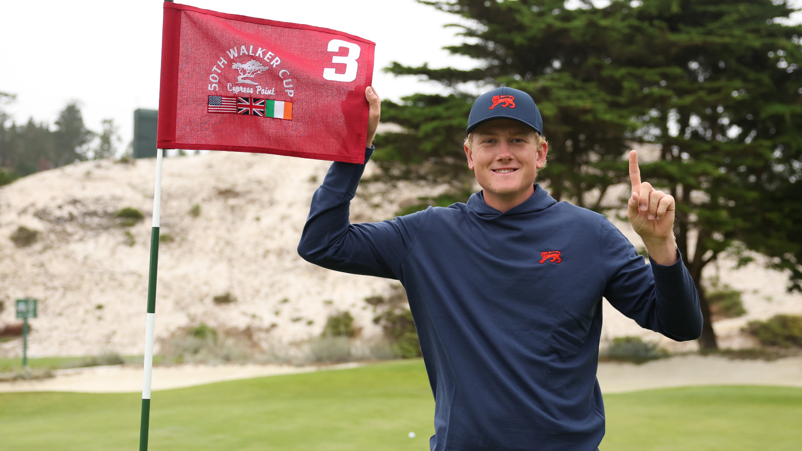 golfer Luke Poulter son of Ian Poulter