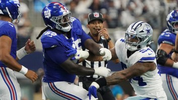 NFL Rules Allowed New York Giants Player To Slap Opponent In The Head During All-Time Crash Out