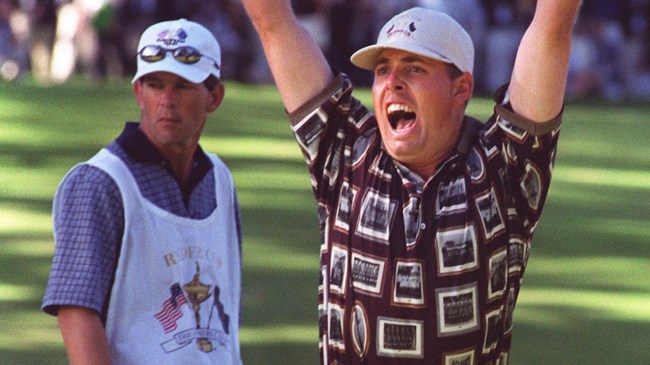 Justin Leonard at 1999 Ryder Cup