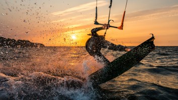 Kitesurfer Sets New World Record After Reaching 1,587ft In The Air (Video)