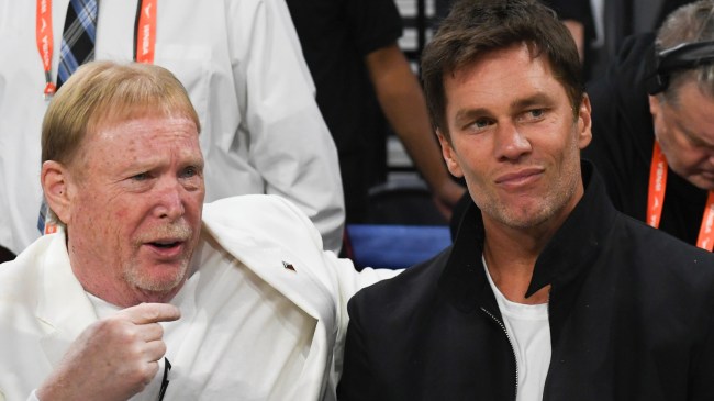 Mark Davis and Tom Brady