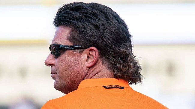 Mike Gundy mullet